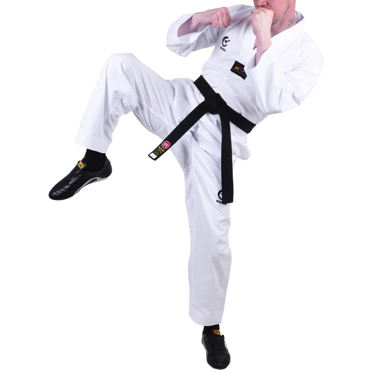 MAR-032B | White WT Approved Taekwondo Uniform - Uniforms