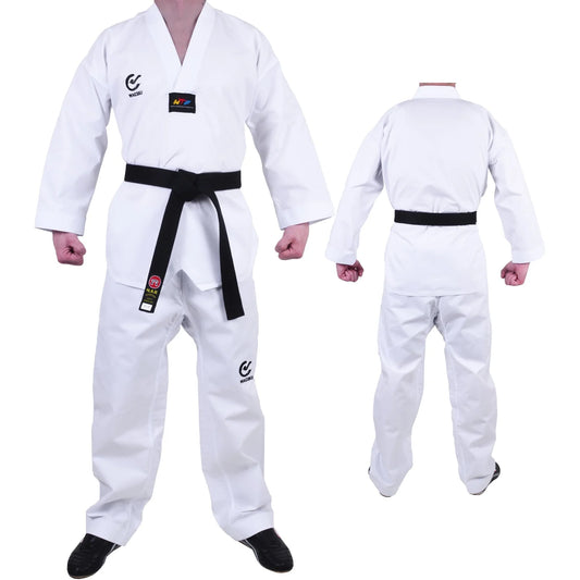 MAR-032B | White WT Approved Taekwondo Uniform - Uniforms