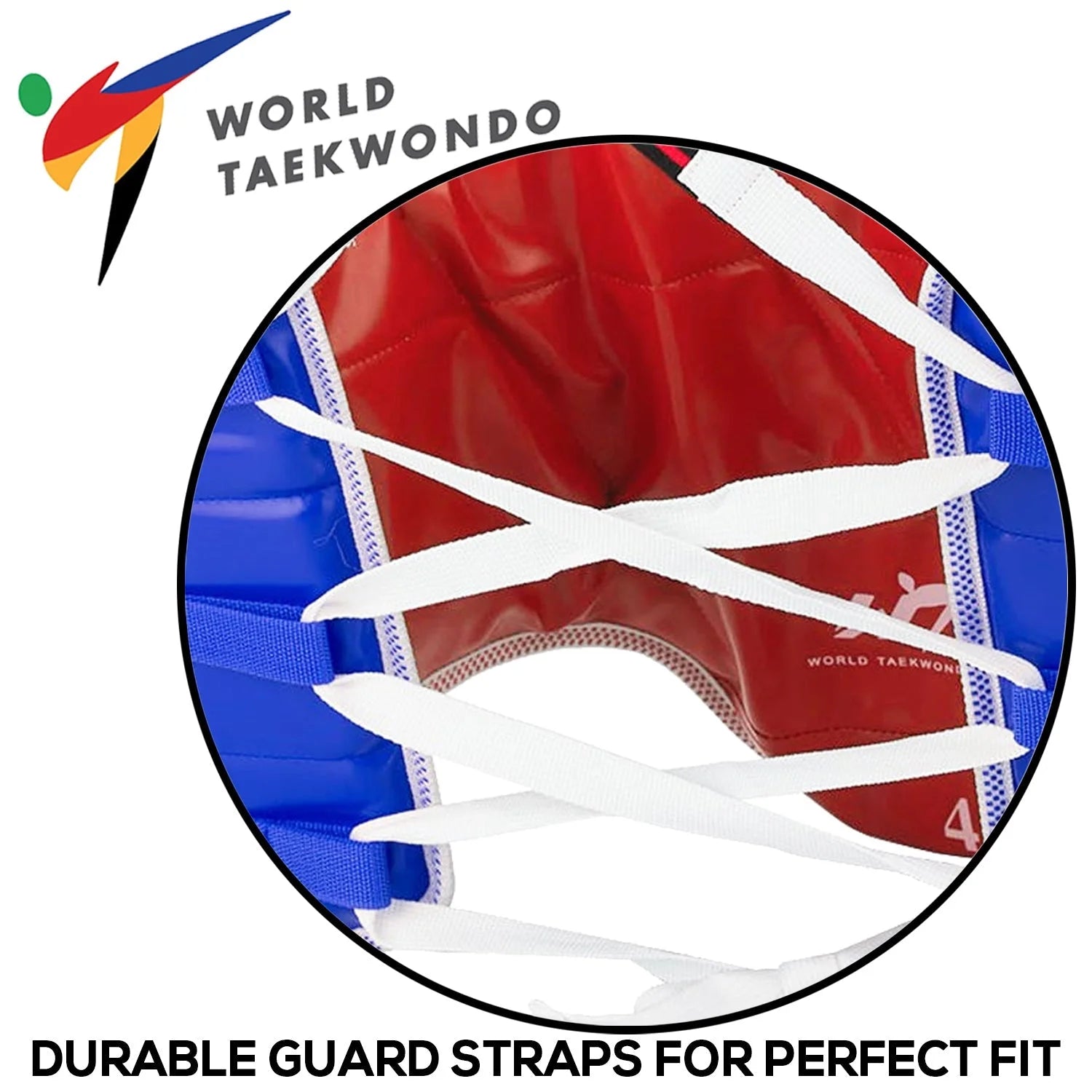 MAR-033 | Red & Blue Taekwondo Reversible Chest Guard - WT Approved - Body Item