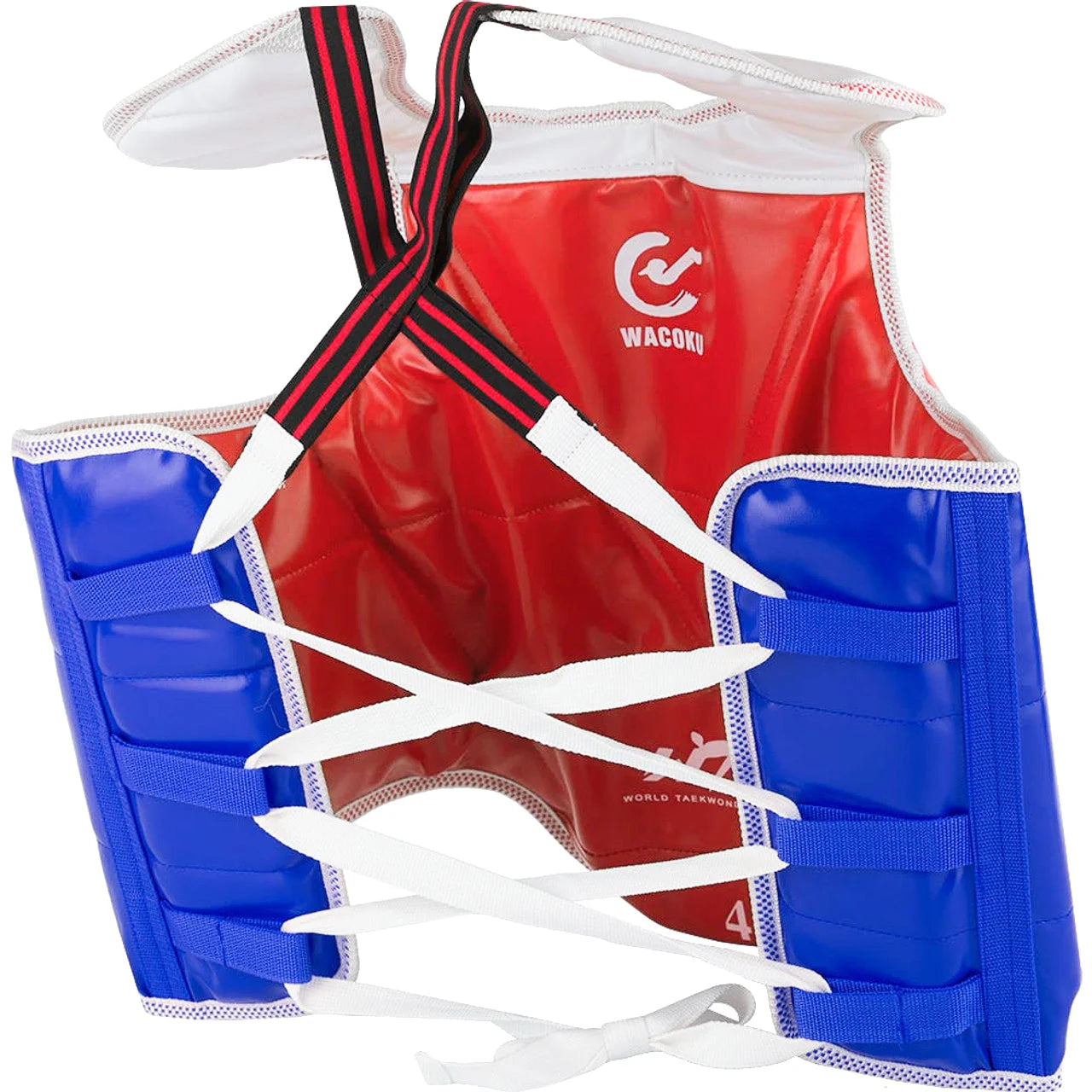 MAR-033 | Red & Blue Taekwondo Reversible Chest Guard - WT Approved - Body Item