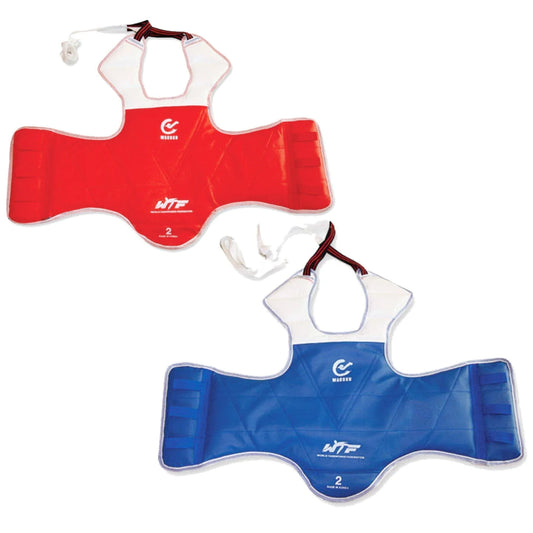 MAR-033 | Red & Blue Taekwondo Reversible Chest Guard - WT Approved - Body Item