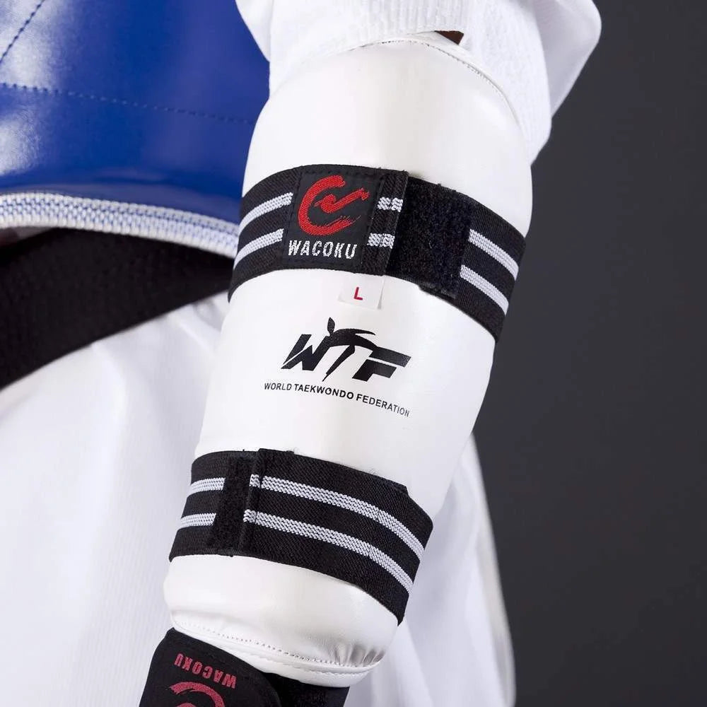 MAR-034A | WT Approved Taekwondo Forearm Guards - Pads