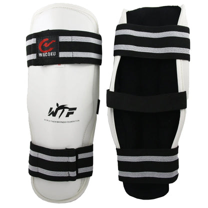 MAR-034B | WT Approved Taekwondo Shin Guards - Pads