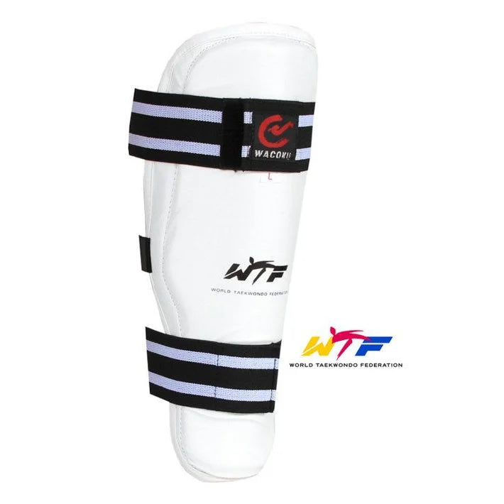 MAR-034B | WT Approved Taekwondo Shin Guards - Pads