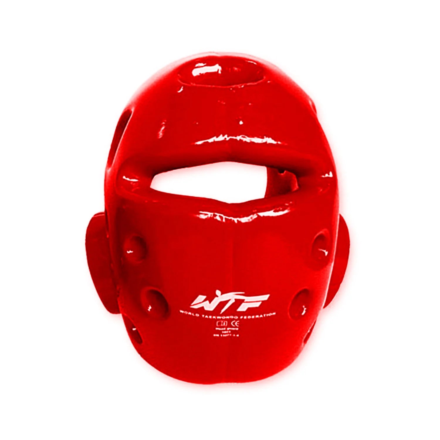 MAR-036A | WT Approved Red Taekwondo Head Guard - Head Guard