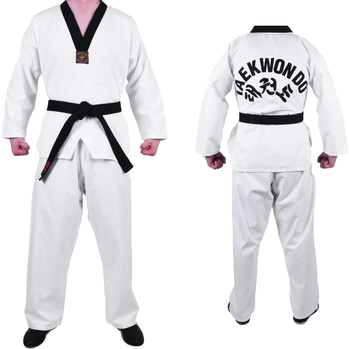 MAR-038B | WT Taekwondo Student Uniform for Students + FREE BELT - Uniforms