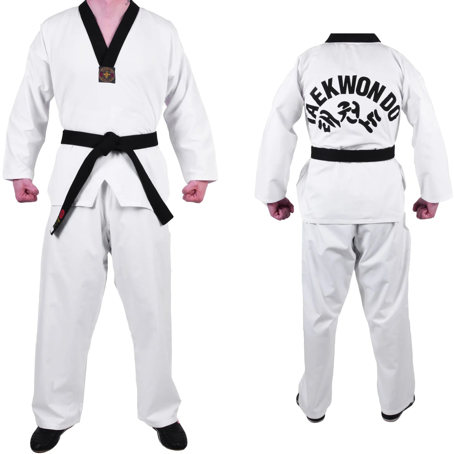 MAR-038B | WT Taekwondo Student Uniform for Students + FREE BELT - Uniforms