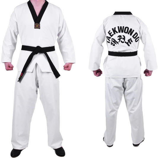 MAR-038B | WT Taekwondo Student Uniform for Students + FREE BELT - Uniforms