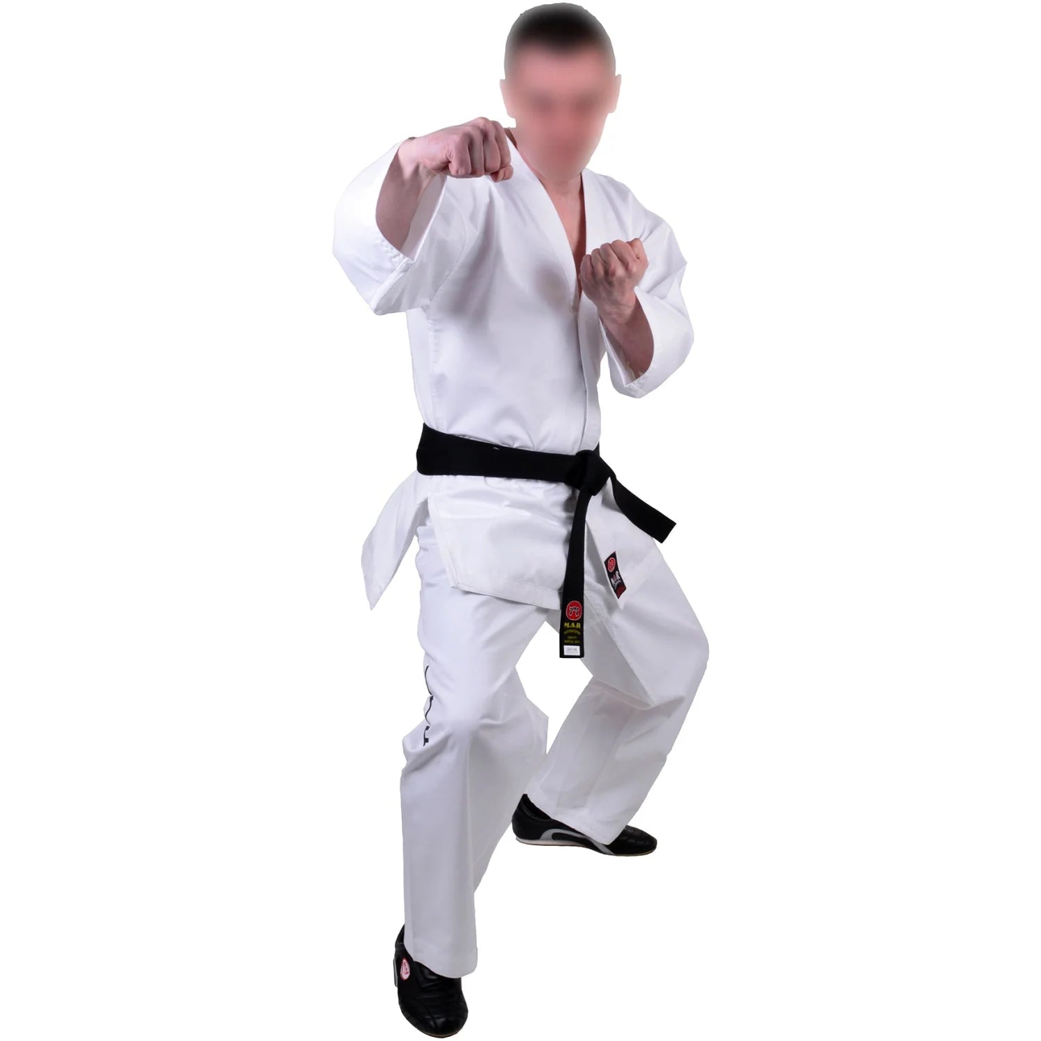 MAR-039 | White ITF Taekwondo Student Uniform + FREE BELT - Uniforms