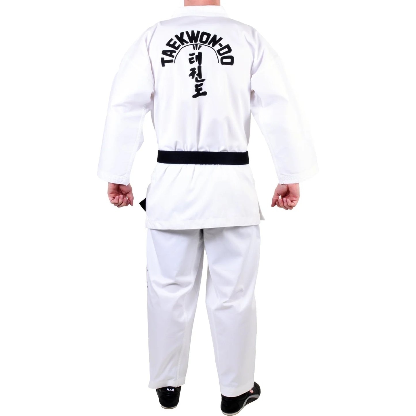 MAR-039 | White ITF Taekwondo Student Uniform + FREE BELT - Uniforms