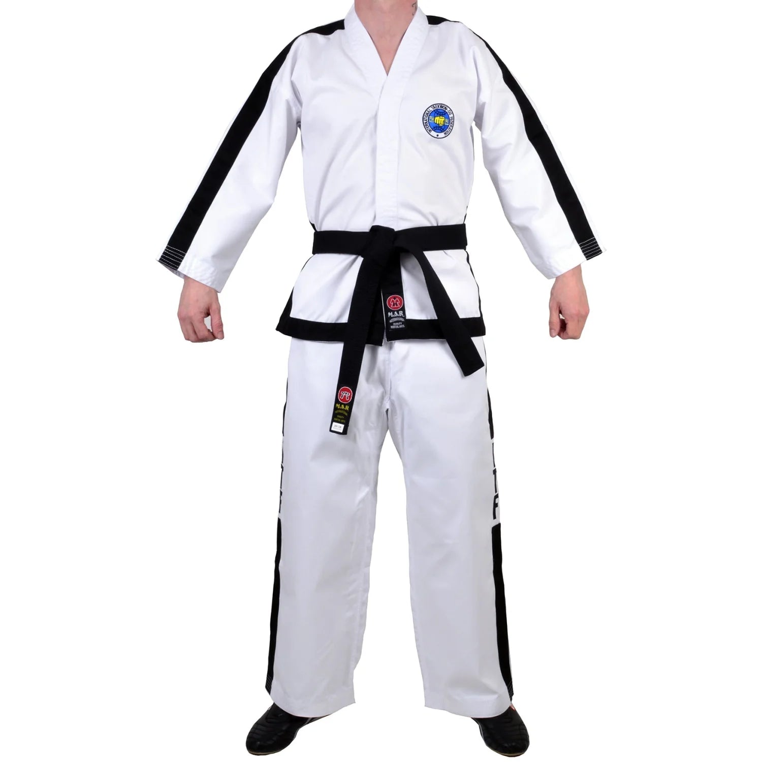 MAR-041 | ITF White Taekwondo Uniform for Top Pros/Masters - Uniforms