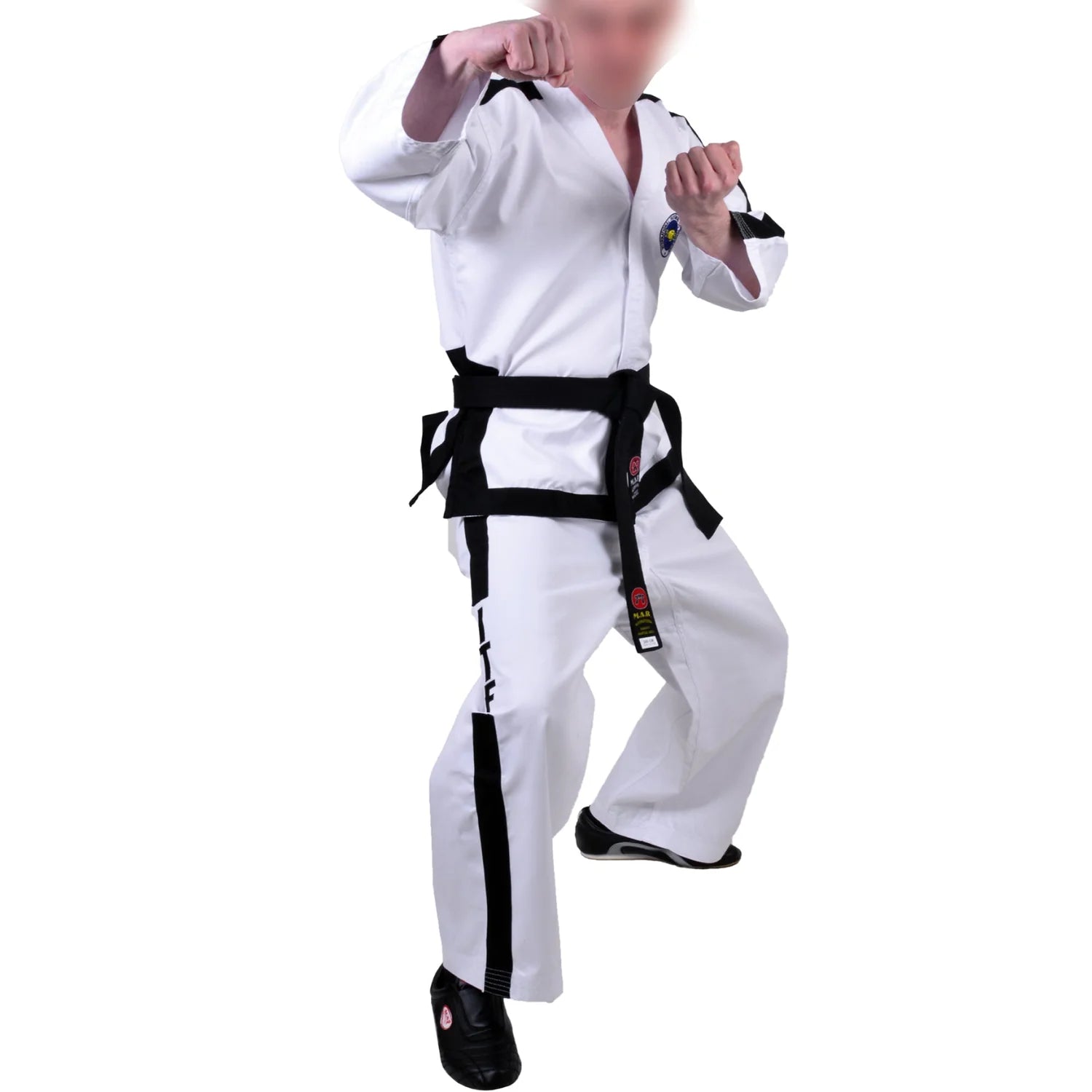 MAR-041 | ITF White Taekwondo Uniform for Top Pros/Masters - Uniforms