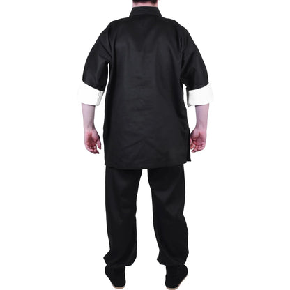 MAR-042 | Black Kung-Fu Uniform For Instructors/Senior Students - Uniforms