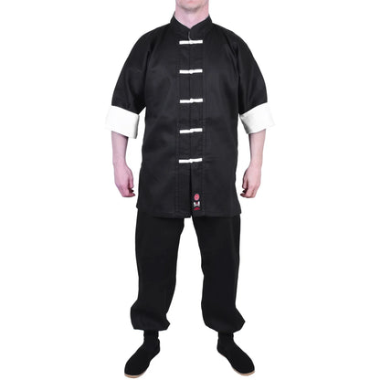 MAR-042 | Black Kung-Fu Uniform For Instructors/Senior Students - Uniforms