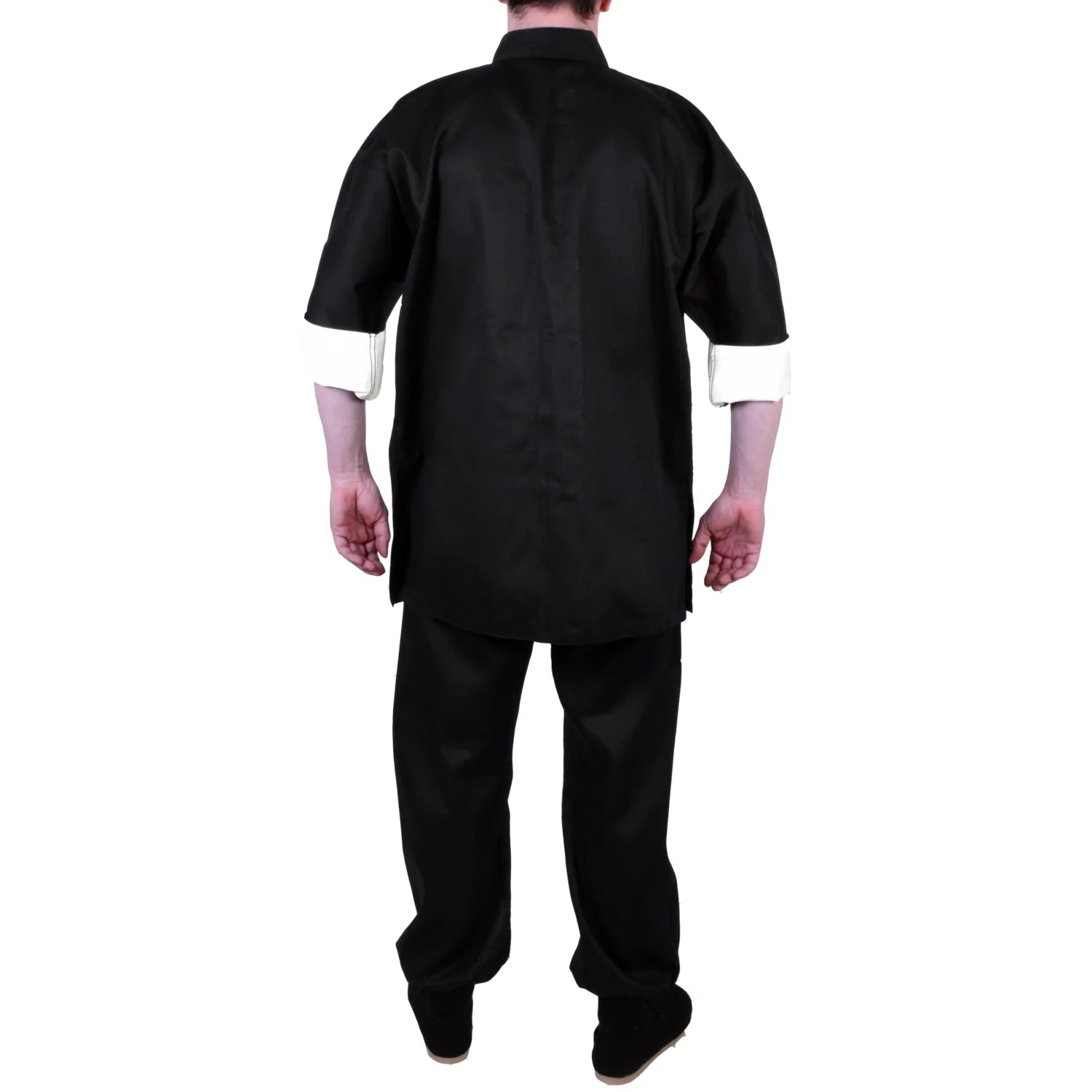 MAR-043 | Kung-Fu Uniform w/ White Cuff For Students - Uniforms