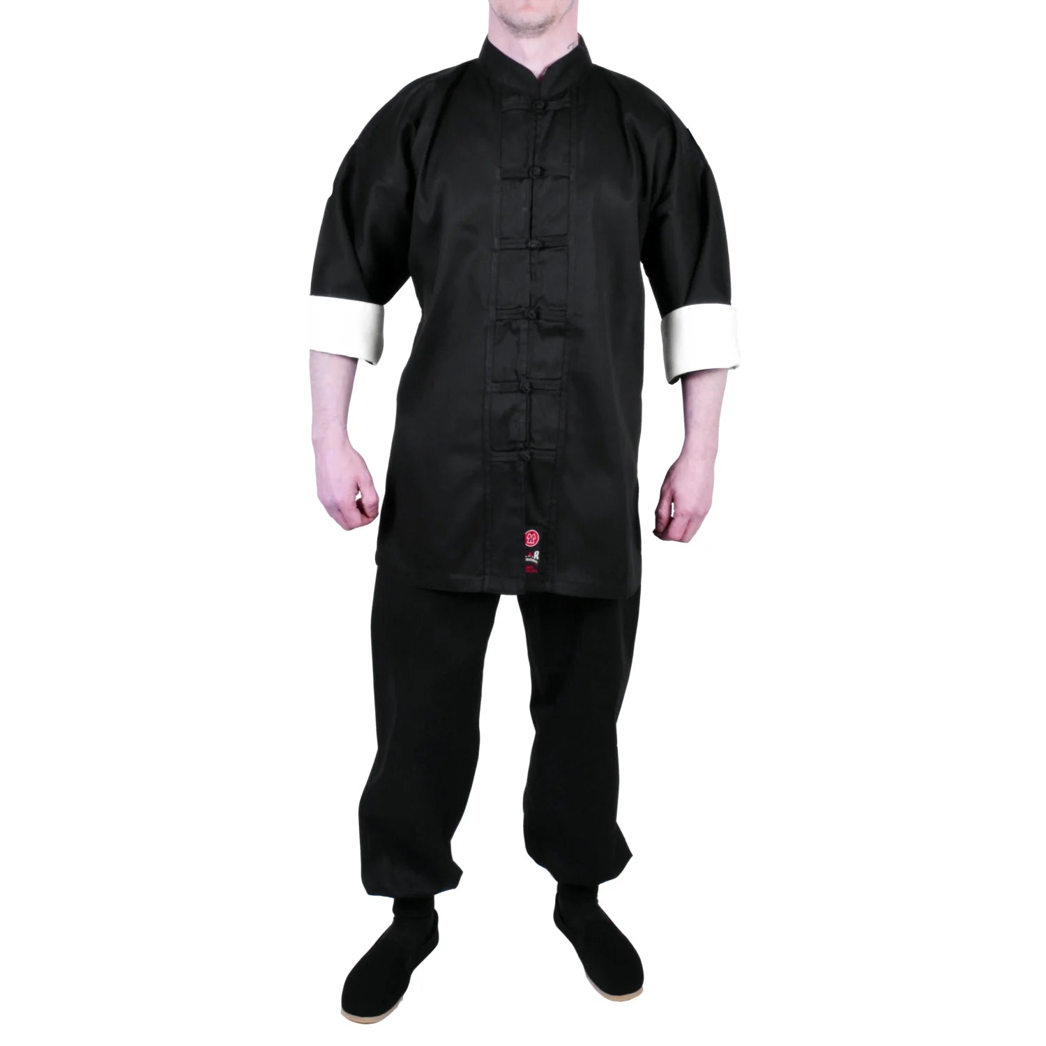 MAR-043 | Kung-Fu Uniform w/ White Cuff For Students - Uniforms