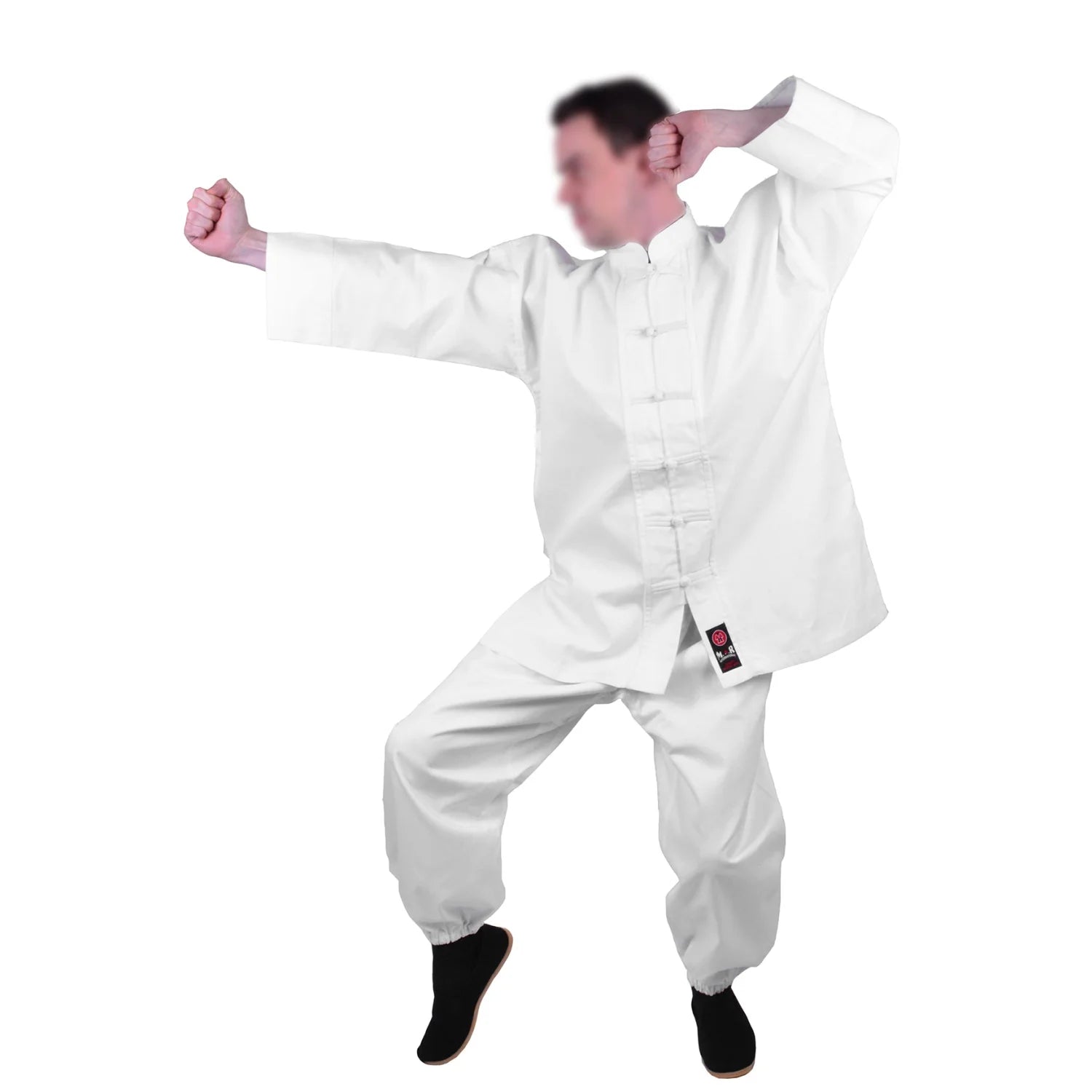 MAR-045 | White Kung-Fu Uniform For Instructors/Seniors - Uniforms