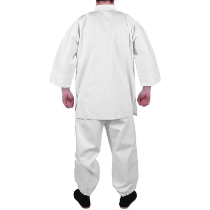 MAR-045 | White Kung-Fu Uniform For Instructors/Seniors - Uniforms