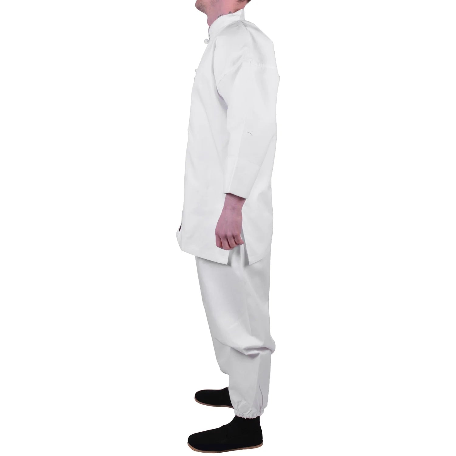 MAR-045 | White Kung-Fu Uniform For Instructors/Seniors - Uniforms
