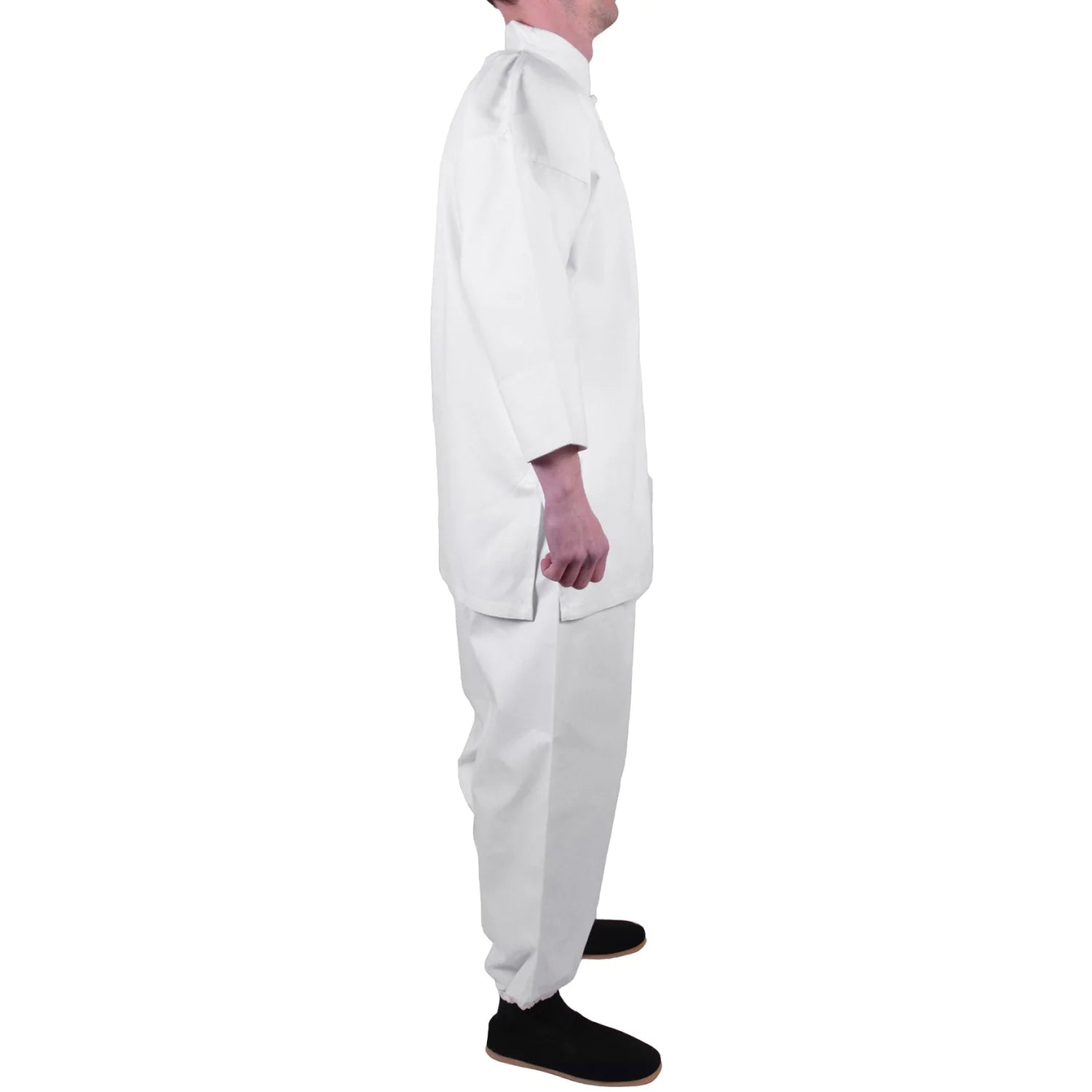 MAR-045 | White Kung-Fu Uniform For Instructors/Seniors - Uniforms
