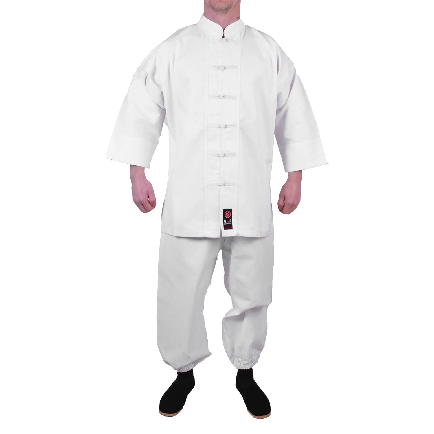 MAR-045 | White Kung-Fu Uniform For Instructors/Seniors - Uniforms