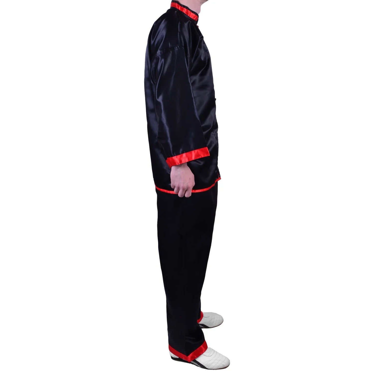 MAR-046A | Black Kung-Fu Wushu Uniform - Uniforms