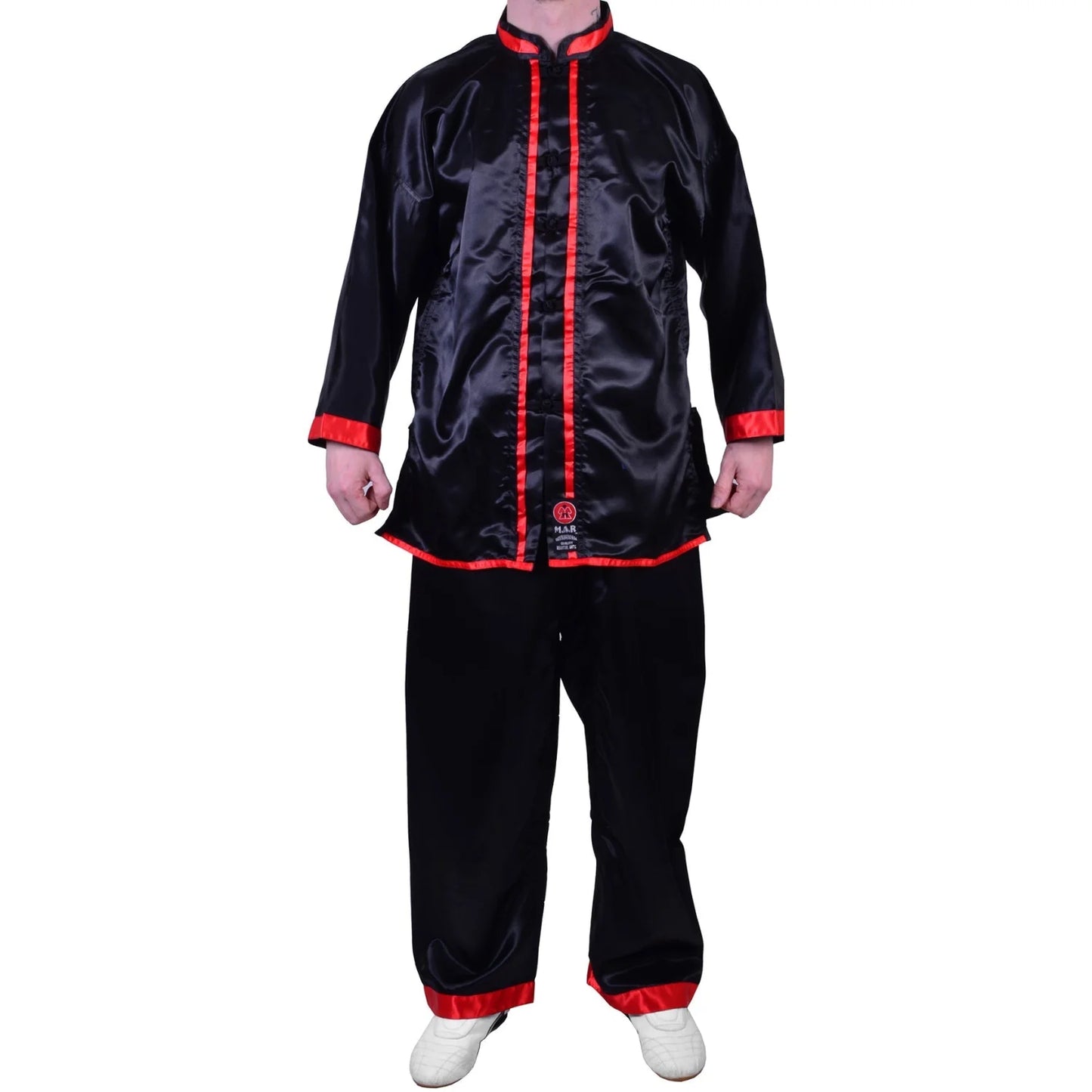 MAR-046A | Black Kung-Fu Wushu Uniform - Uniforms