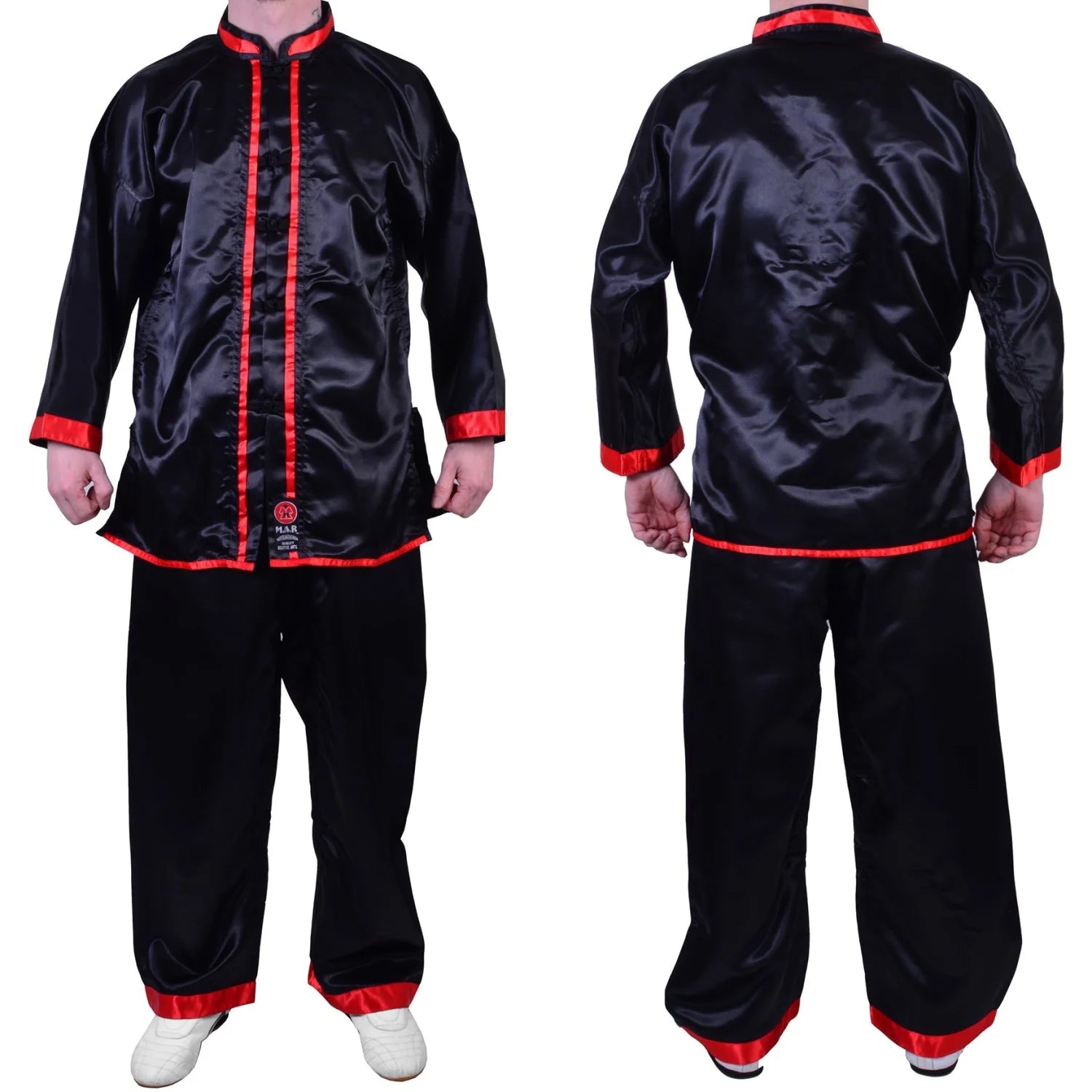 MAR-046A | Black Kung-Fu Wushu Uniform - Uniforms