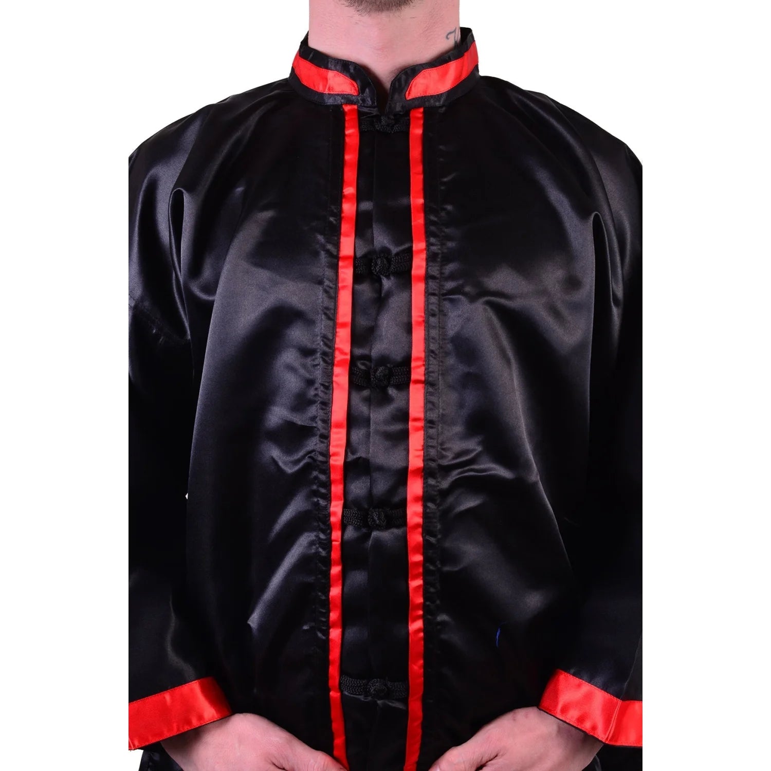 MAR-046A | Black Kung-Fu Wushu Uniform - Uniforms