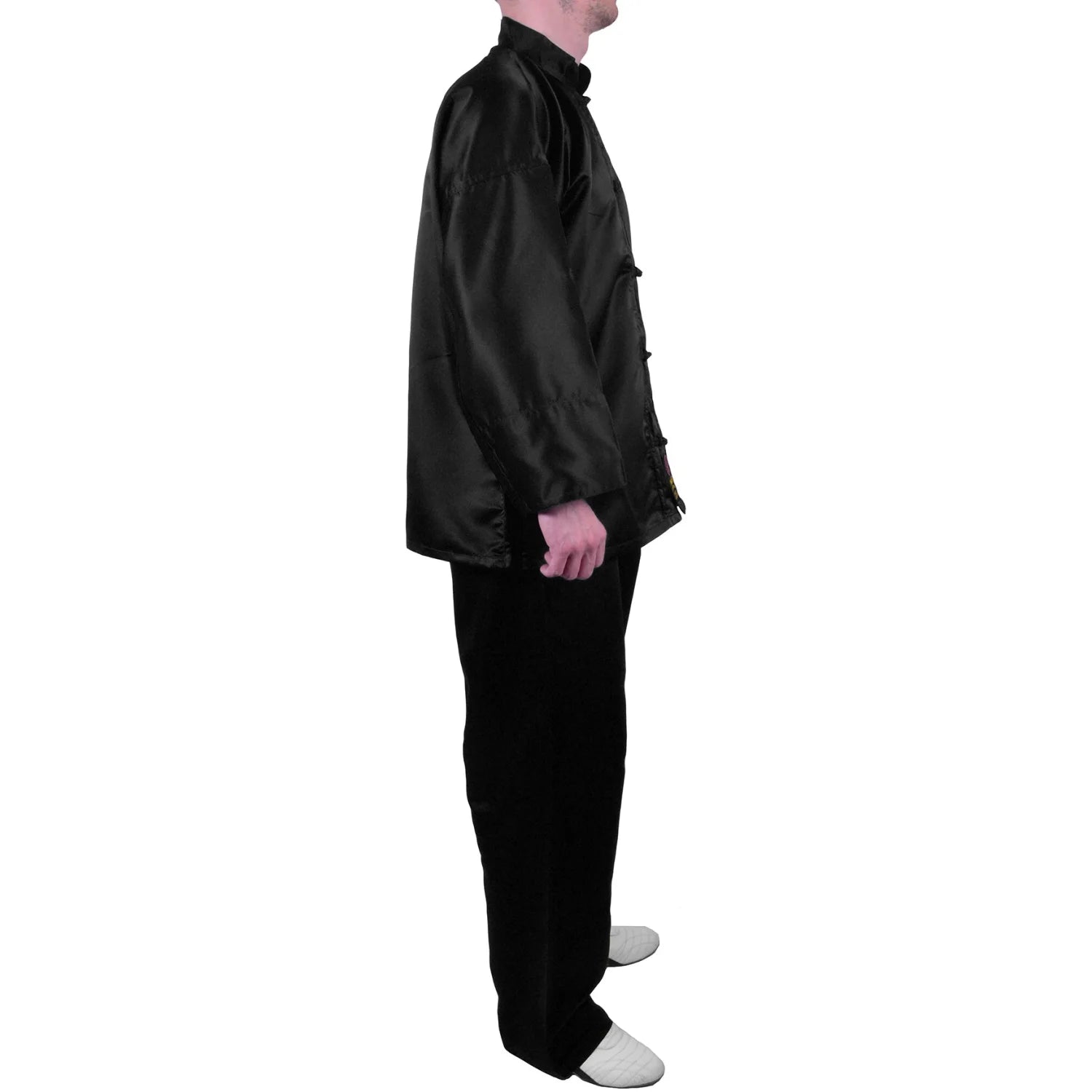 MAR-047B | Martial Arts Kung-Fu Uniform (Black) - Uniforms
