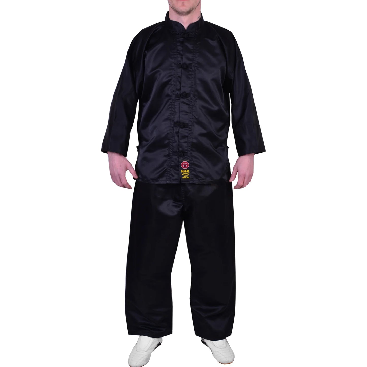 MAR-047B | Martial Arts Kung-Fu Uniform (Black) - Uniforms