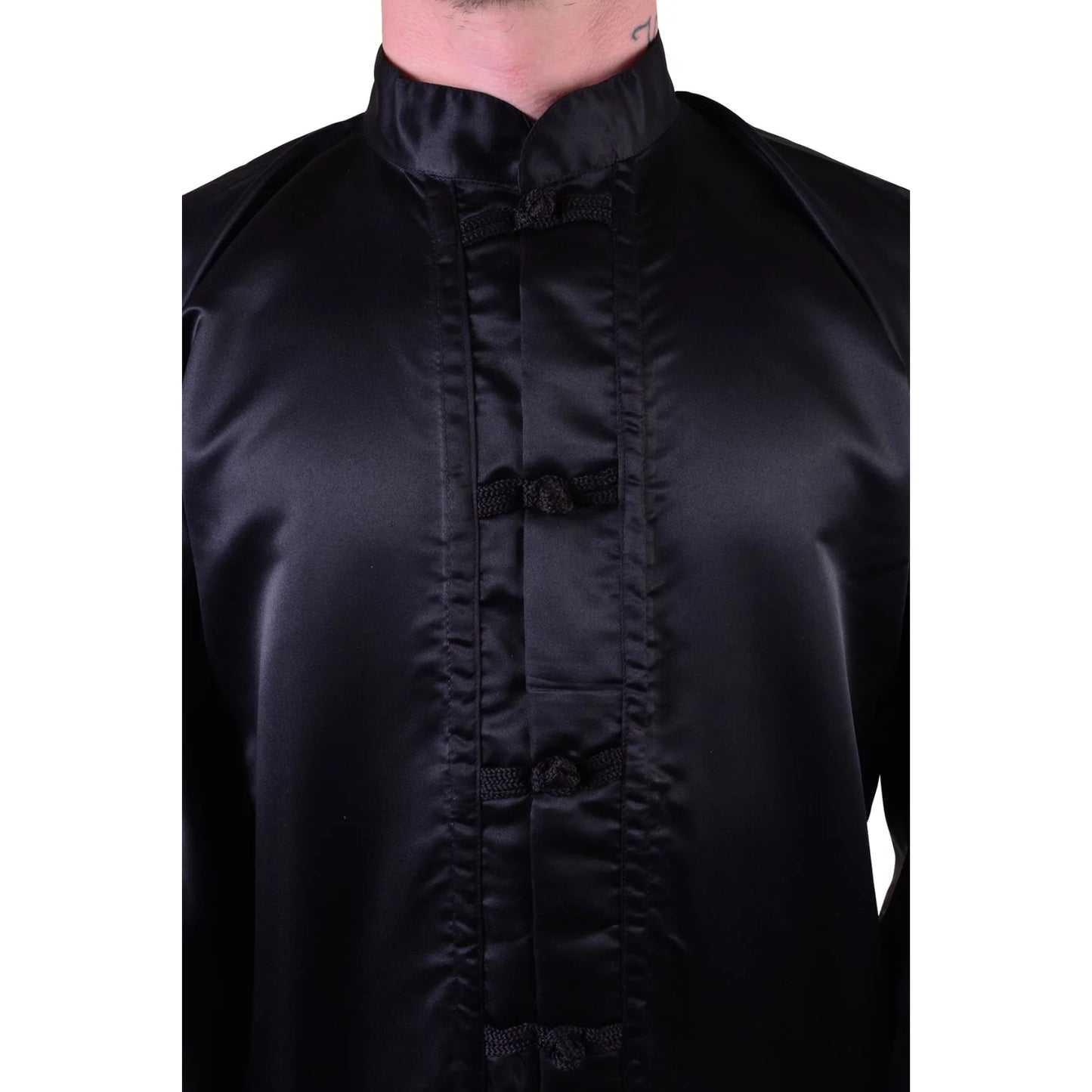 MAR-047B | Martial Arts Kung-Fu Uniform (Black) - Uniforms