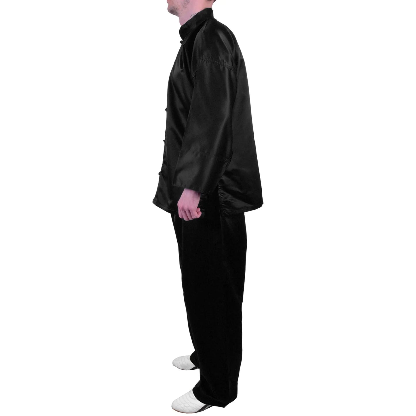 MAR-047B | Martial Arts Kung-Fu Uniform (Black) - Uniforms