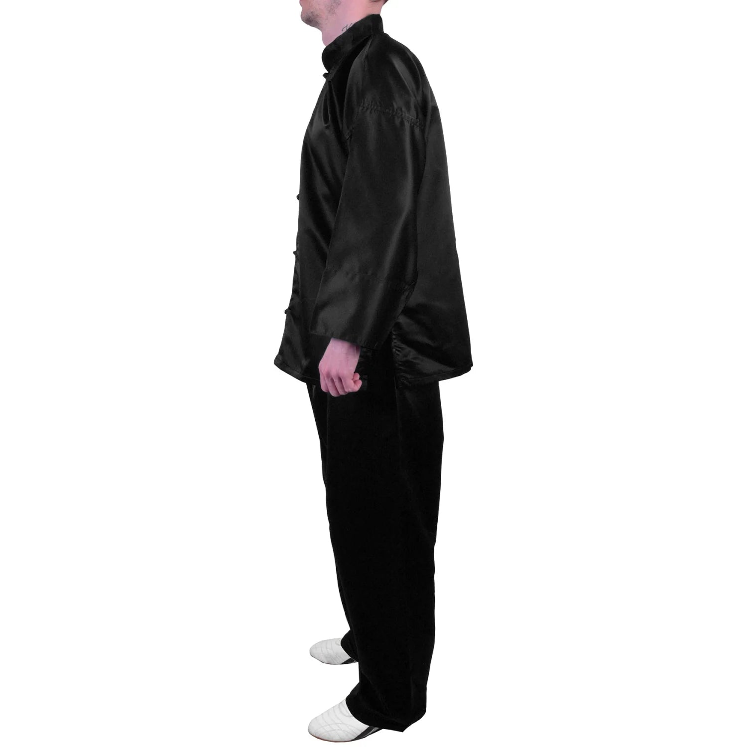 MAR-047B | Martial Arts Kung-Fu Uniform (Black) - Uniforms