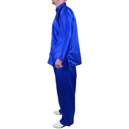 MAR-047C | Martial Arts Kung-Fu Uniform (Blue) - Uniforms