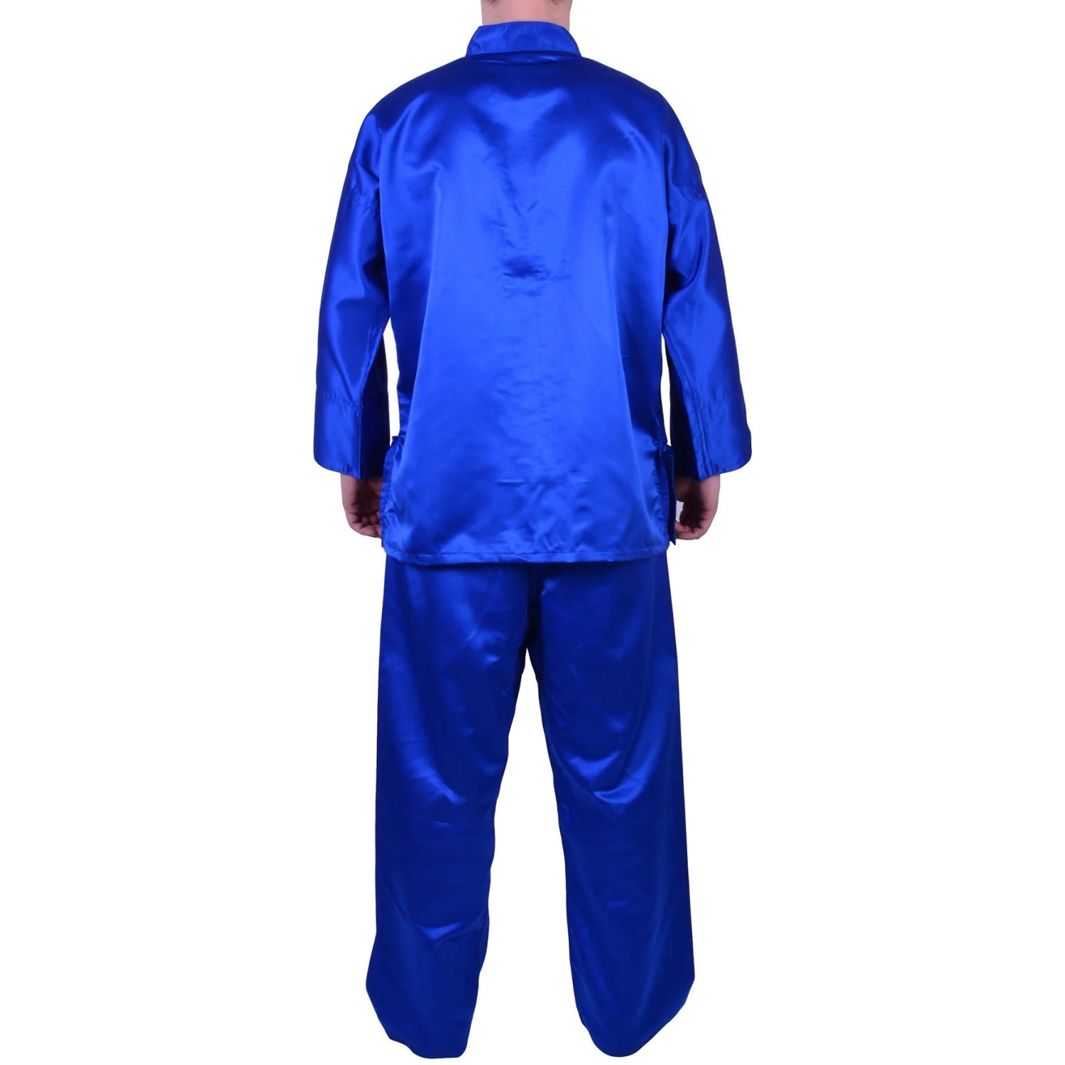 MAR-047C | Martial Arts Kung-Fu Uniform (Blue) - Uniforms