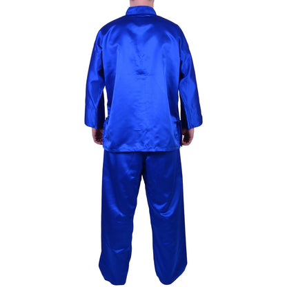 MAR-047C | Martial Arts Kung-Fu Uniform (Blue) - Uniforms
