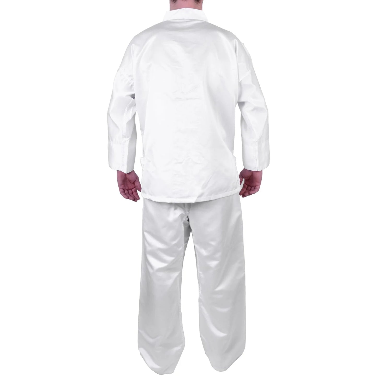 MAR-047D | Martial Arts Kung-Fu Uniform (White) - Uniforms