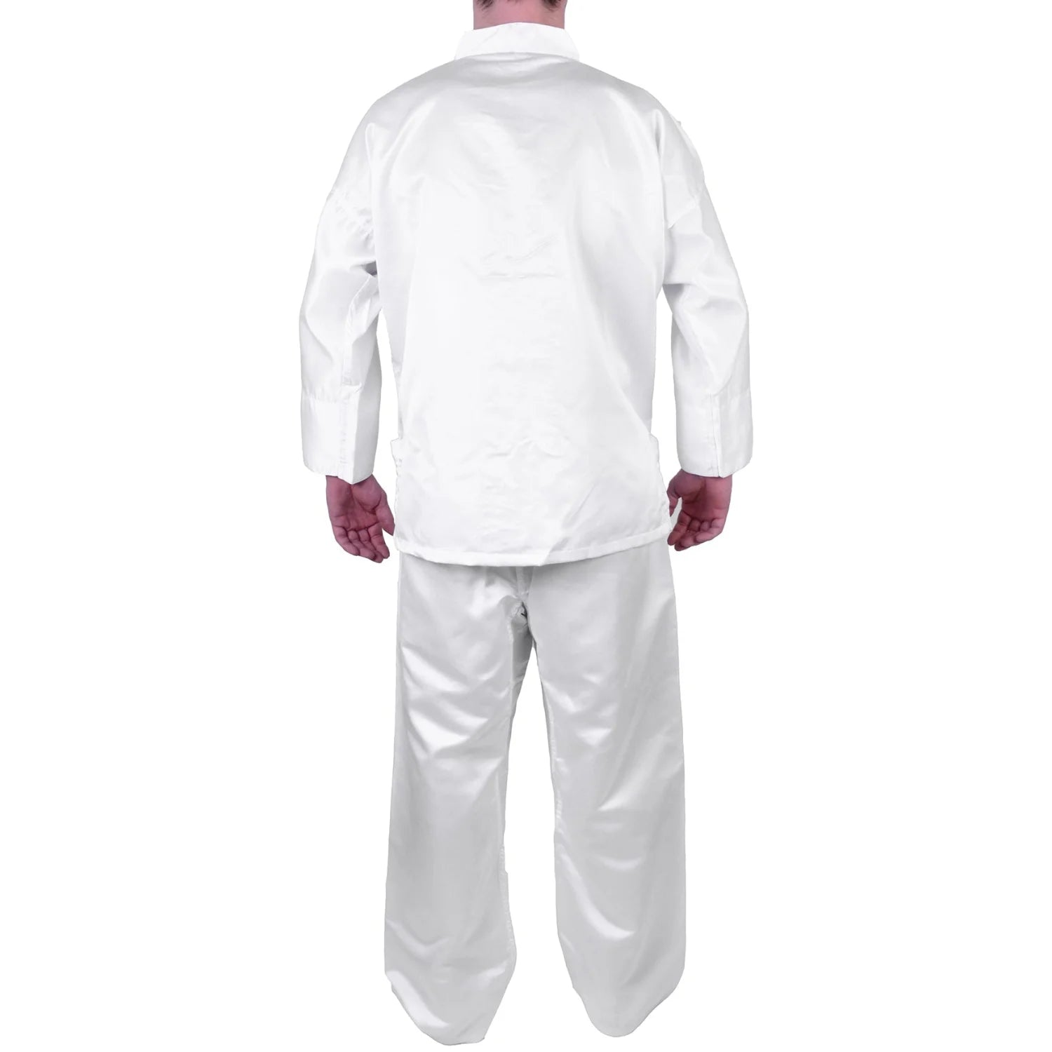 MAR-047D | Martial Arts Kung-Fu Uniform (White) - Uniforms