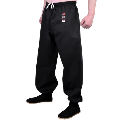 MAR-048 | Kung-Fu Trousers w/ Elasticated Ankles - Trousers