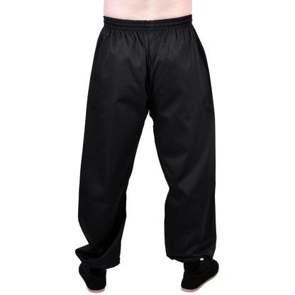MAR-048 | Kung-Fu Trousers w/ Elasticated Ankles - Trousers