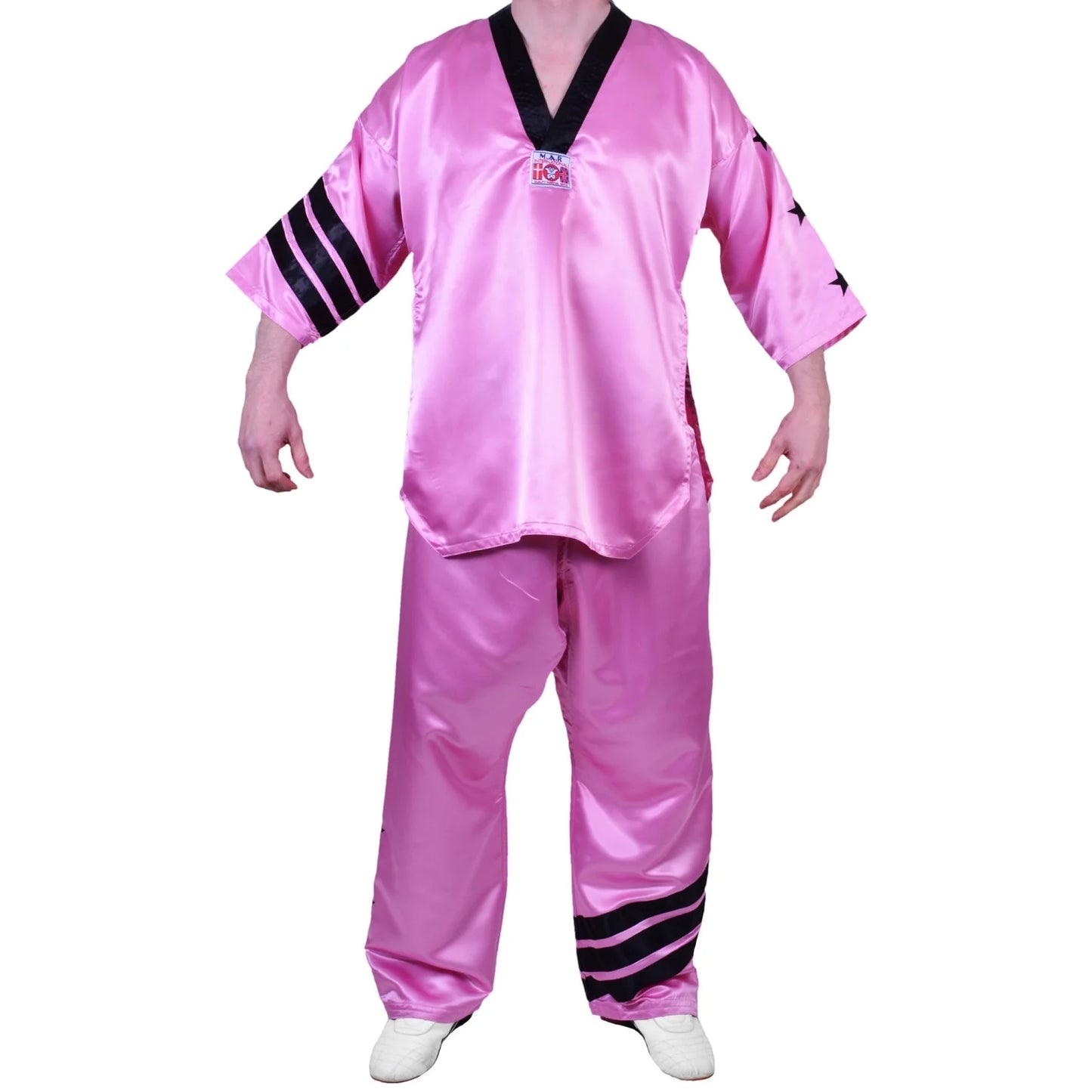 MAR-053B | Pink & Black Freestyle Uniform w/ Stripes/Stars - Uniforms