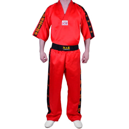 MAR-057 | Red Kickboxing Training & Competition Uniform - Uniforms