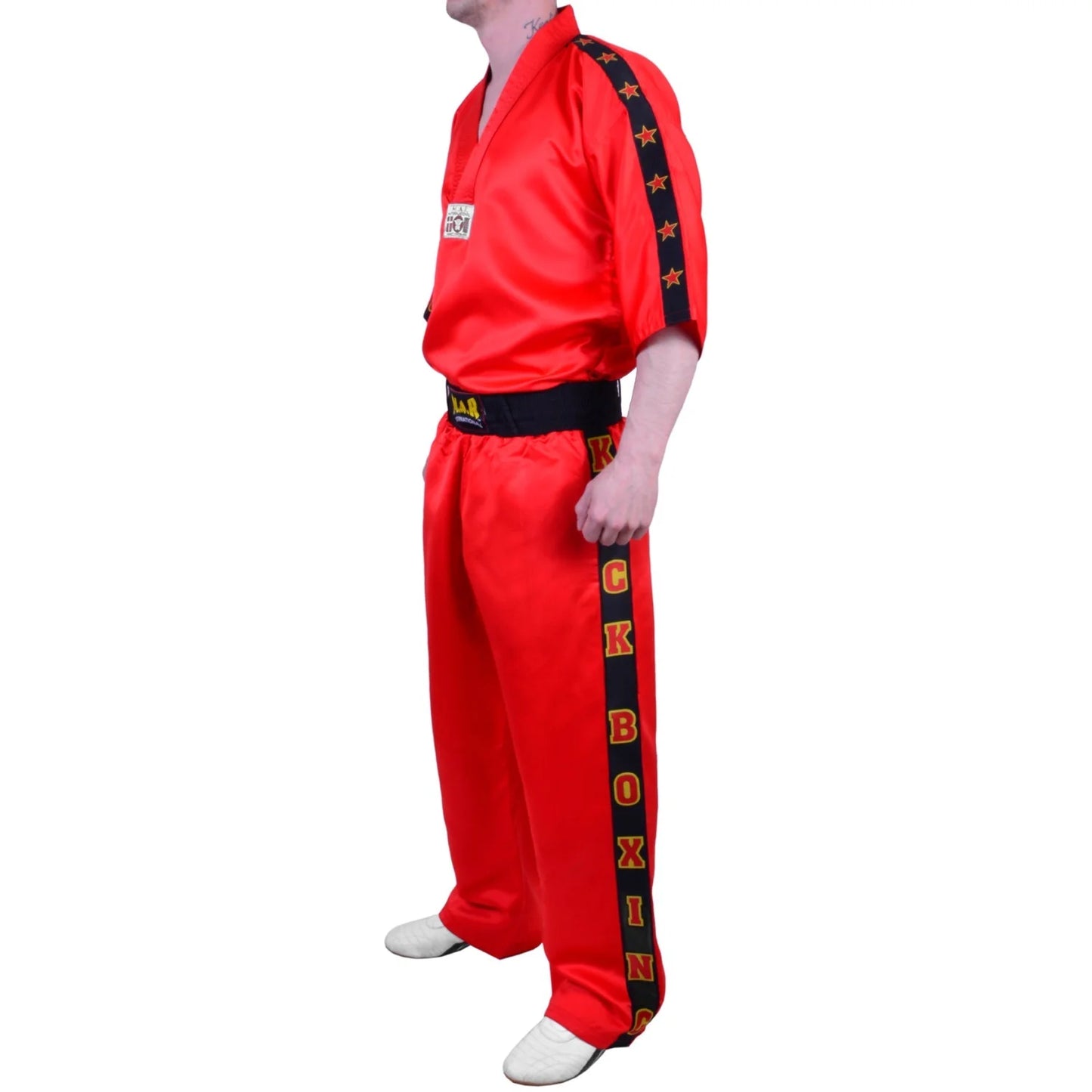 MAR-057 | Red Kickboxing Training & Competition Uniform - Uniforms