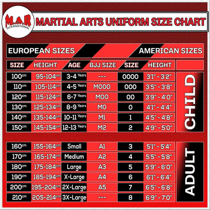 MAR-057 | Red Kickboxing Training & Competition Uniform - Uniforms