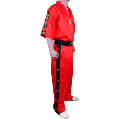 MAR-057 | Red Kickboxing Training & Competition Uniform - Uniforms