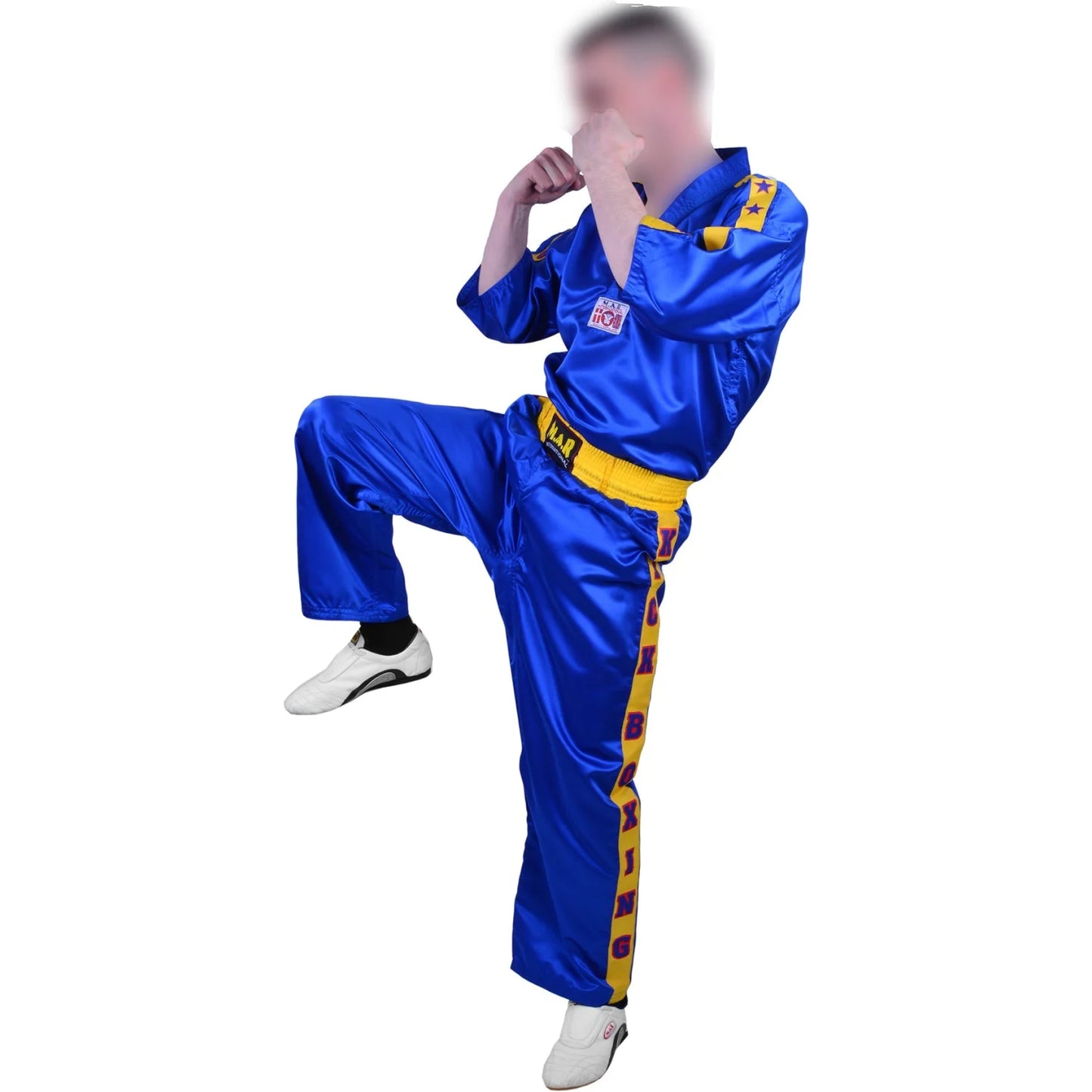 MAR-058 | Blue Kickboxing Training & Competition Uniform - Uniforms