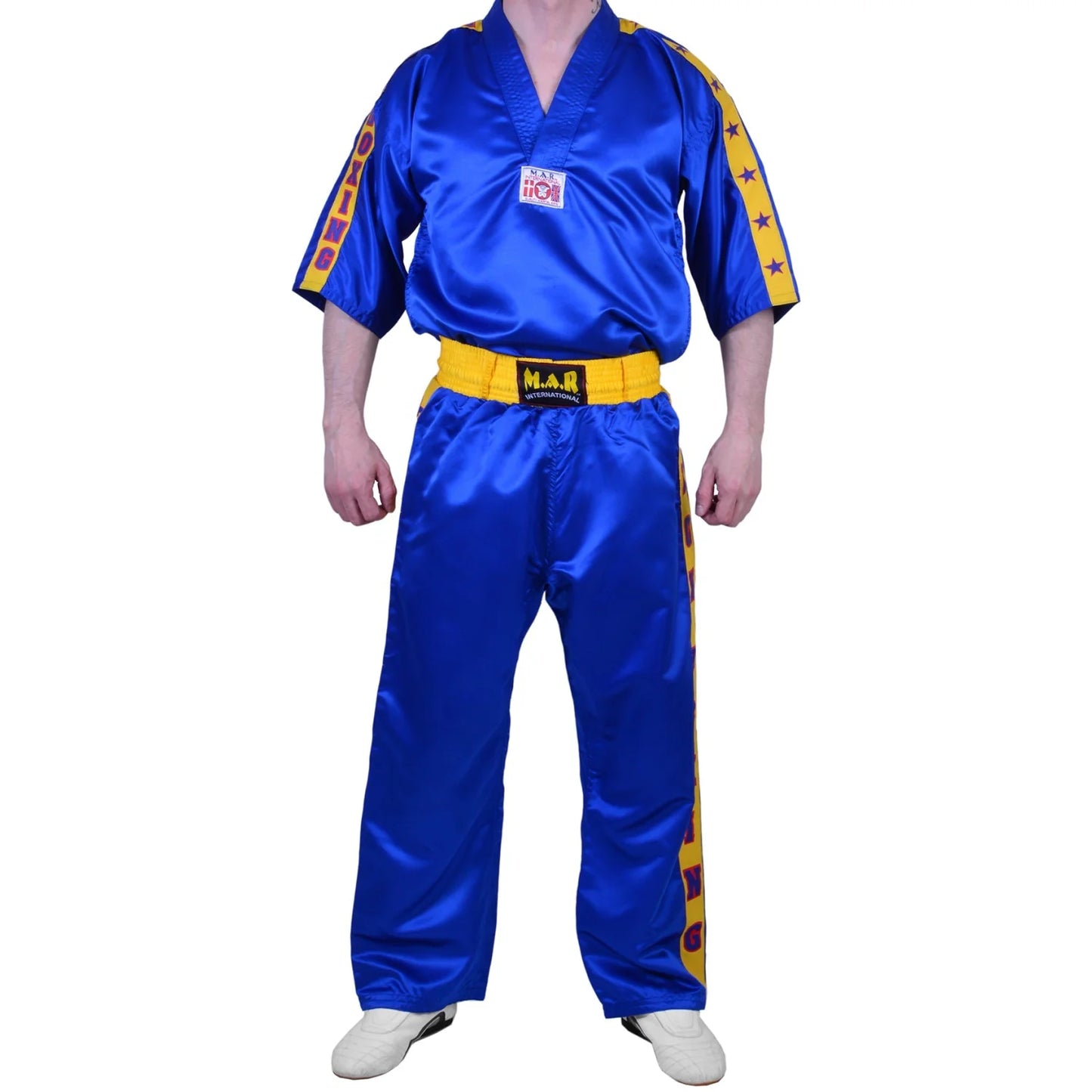MAR-058 | Blue Kickboxing Training & Competition Uniform - Uniforms