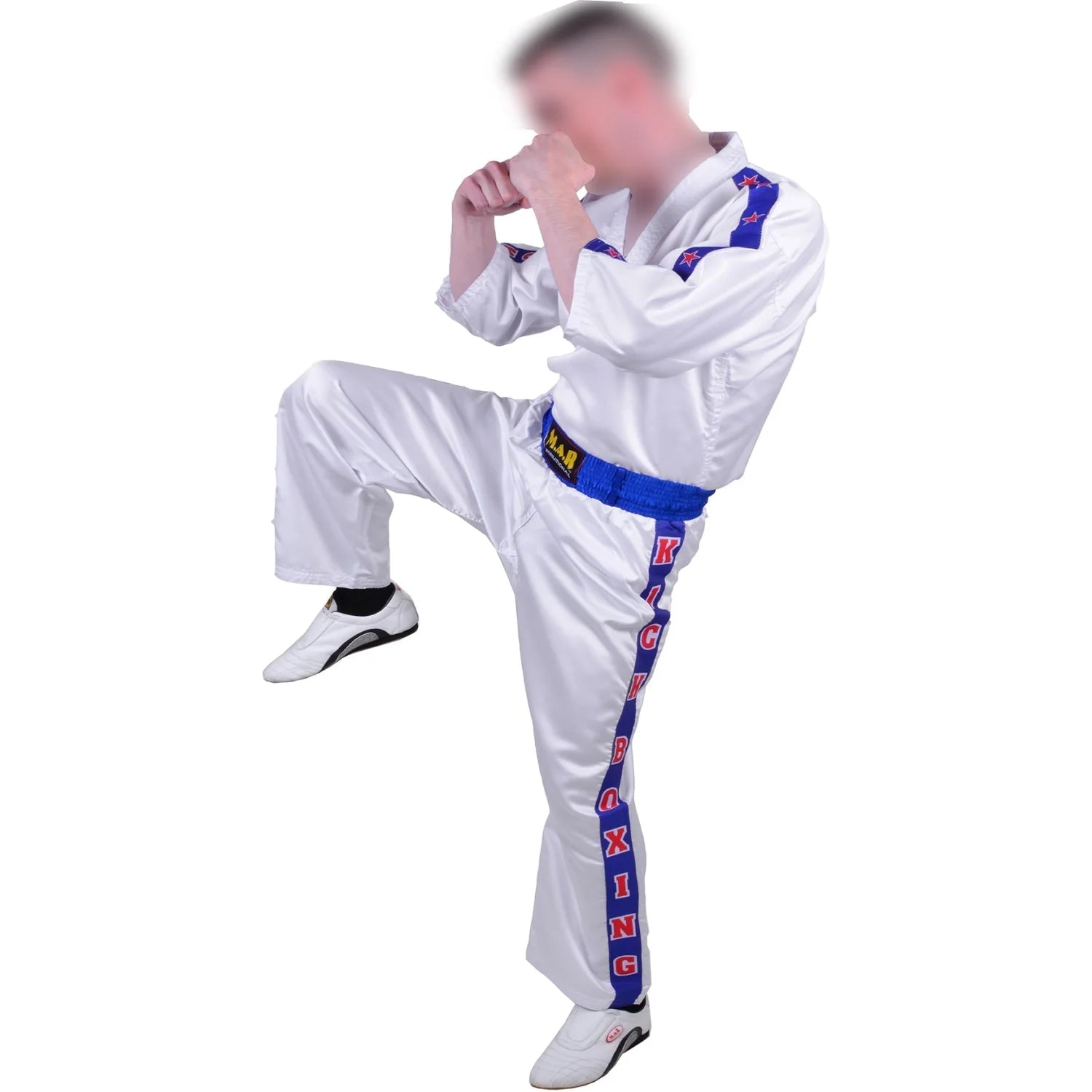 MAR-059 | White Kickboxing Training & Competition Uniform - Uniforms