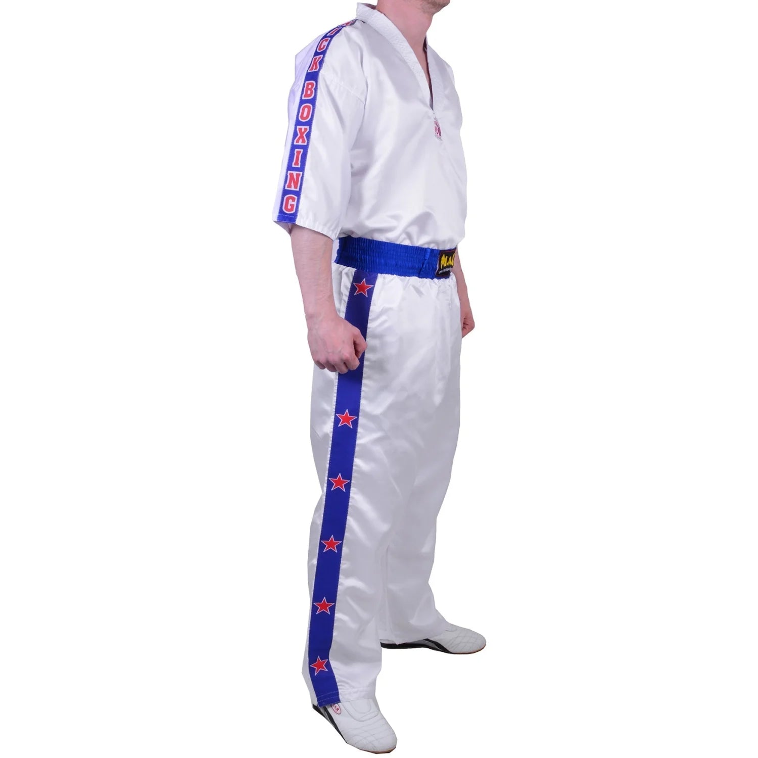 MAR-059 | White Kickboxing Training & Competition Uniform - Uniforms